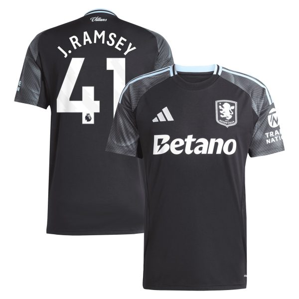 aston villa adidas away shirt 2025-26 with j. ramsey 41 printing Collection | Official Aston Villa Kits for Fans