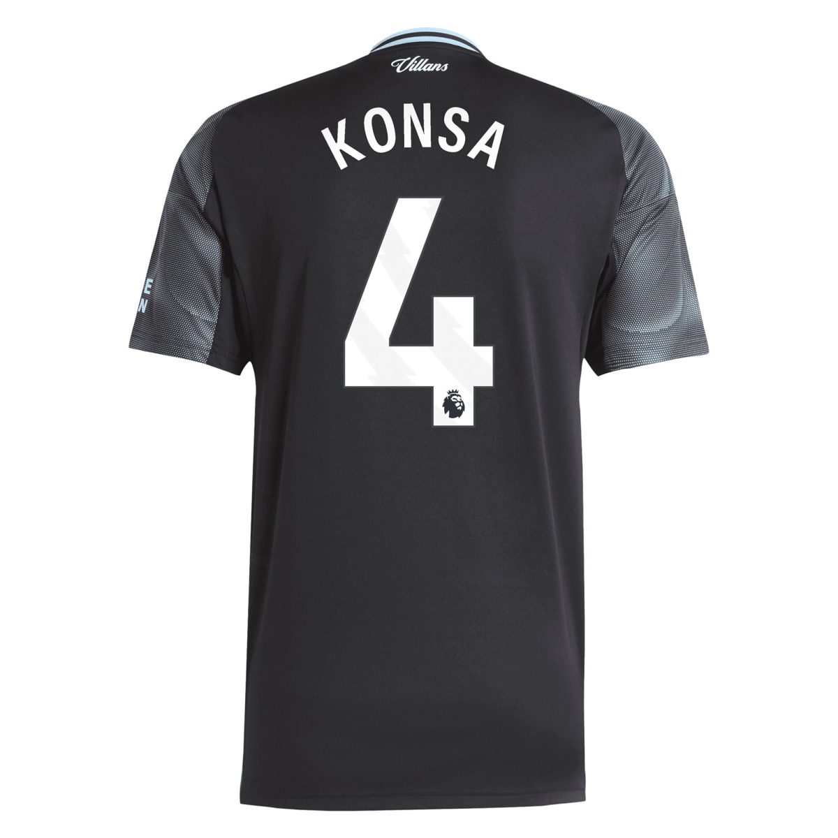 aston villa adidas away shirt 2025-26 with konsa 4 printing Collection | Official Aston Villa Kits for Fans