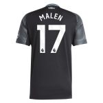 aston villa adidas away shirt 2025-26 with malen 17 printing Collection | Official Aston Villa Kits for Fans