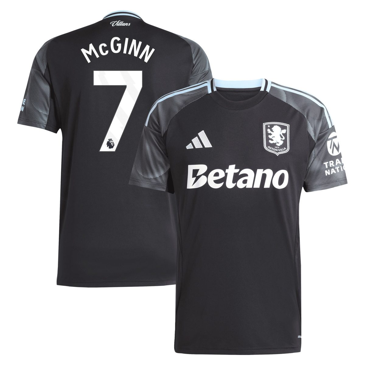 aston villa adidas away shirt 2025-26 with mcginn 7 printing Collection | Official Aston Villa Kits for Fans