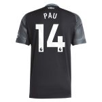 aston villa adidas away shirt 2025-26 with pau 14 printing Collection | Official Aston Villa Kits for Fans