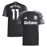 aston villa adidas away shirt 2025-26 with watkins 11 printing Collection | Official Aston Villa Kits for Fans