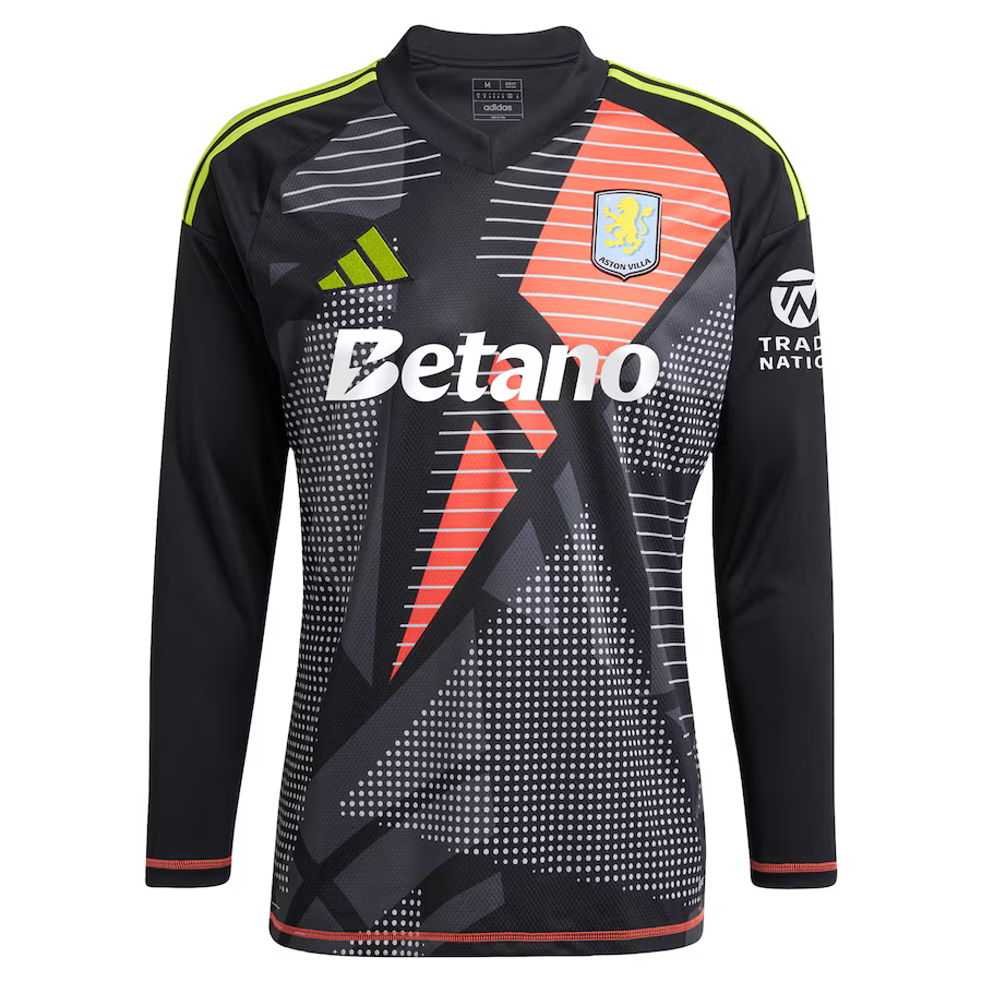aston villa adidas goalkeeper shirt 2024-25 – long sleeve – 201964001 Collection | Official Aston Villa Kits for Fans