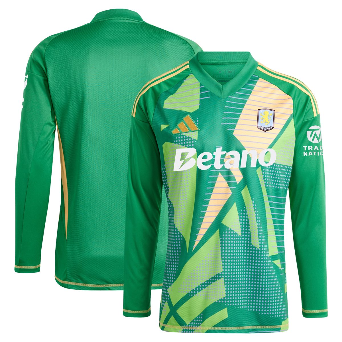 aston villa adidas goalkeeper shirt 2024-25 – long sleeve – 201964009 Collection | Official Aston Villa Kits for Fans