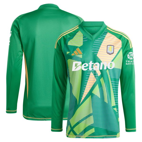 aston villa adidas goalkeeper shirt 2024-25 – long sleeve – 201964009 Collection | Official Aston Villa Kits for Fans