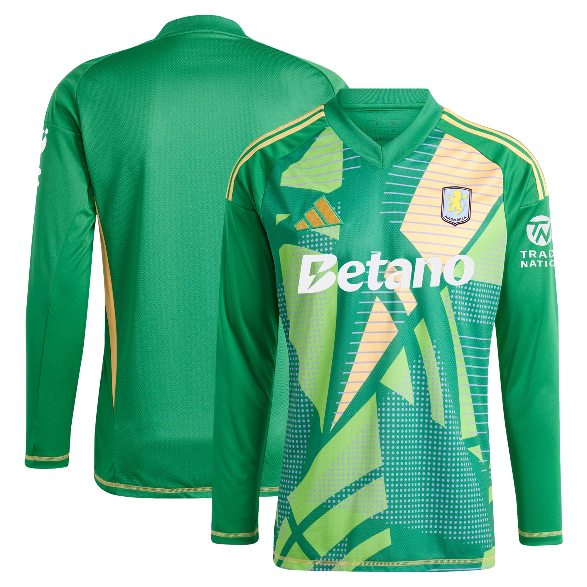 aston villa adidas goalkeeper shirt 2024-25 – long sleeve – 201964009 Collection | Official Aston Villa Kits for Fans