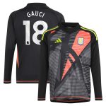 aston villa adidas goalkeeper shirt 2024-25 – long sleeve – kids with gauci 18 printing – 202029323 Collection | Official Aston Villa Kits for Fans