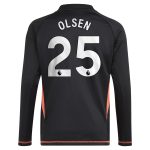 aston villa adidas goalkeeper shirt 2024-25 – long sleeve – kids with olsen 25 printing – 202029322 Collection | Official Aston Villa Kits for Fans