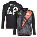 aston villa adidas goalkeeper shirt 2024-25 – long sleeve – kids with zych 48 printing – 202153091 Collection | Official Aston Villa Kits for Fans