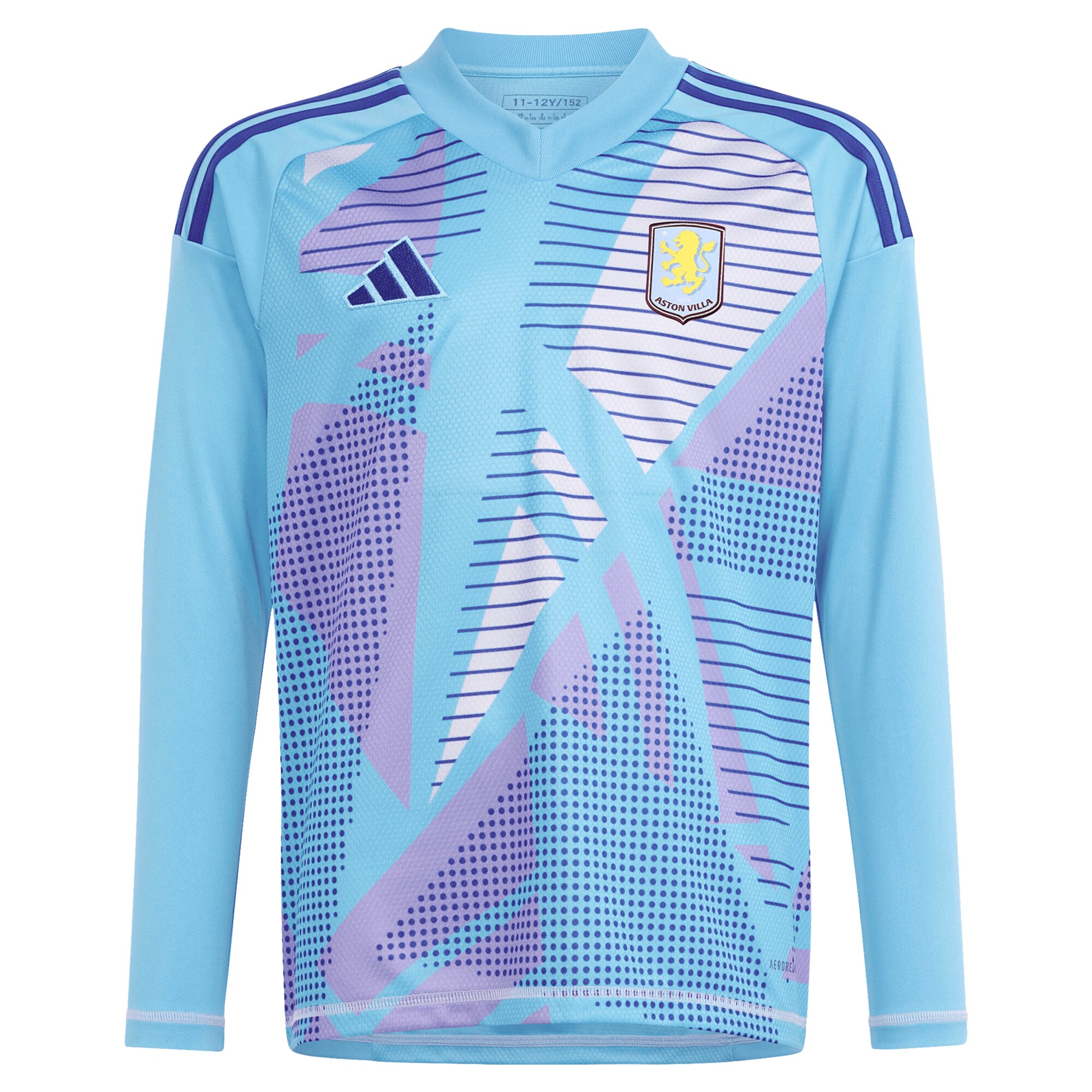 aston villa adidas goalkeeper shirt 2024-25 – long sleeve with martinez 23 printing – 202030980 Collection | Official Aston Villa Kits for Fans
