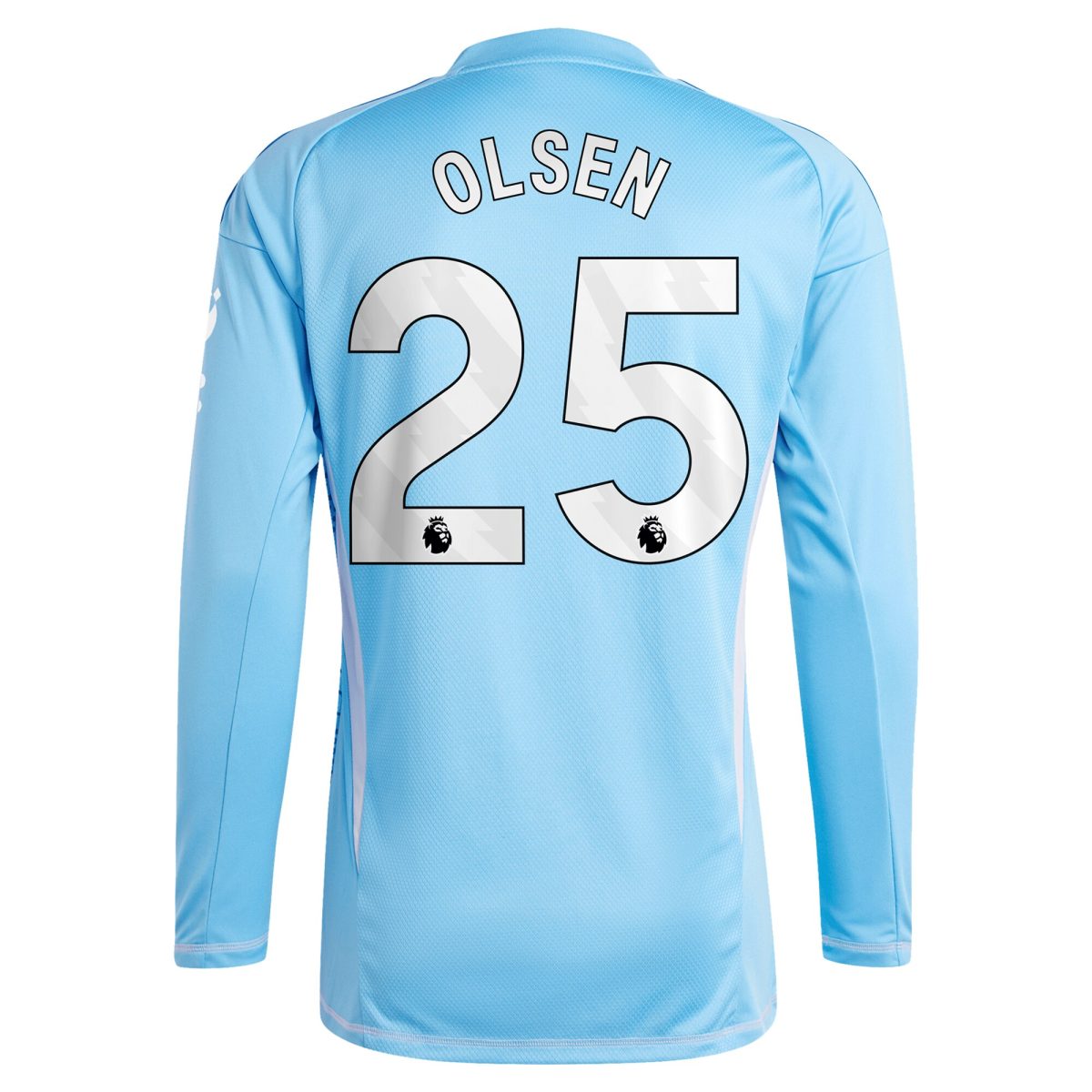 aston villa adidas goalkeeper shirt 2024-25 – long sleeve with olsen 25 printing – 202030976 Collection | Official Aston Villa Kits for Fans
