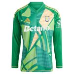 aston villa adidas goalkeeper shirt 2024-25 – long sleeve with olsen 25 printing Collection | Official Aston Villa Kits for Fans