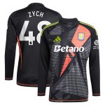 aston villa adidas goalkeeper shirt 2024-25 – long sleeve with zych 48 printing – 202153090 Collection | Official Aston Villa Kits for Fans