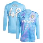 aston villa adidas goalkeeper shirt 2024-25 – long sleeve with zych 48 printing – 202153092 Collection | Official Aston Villa Kits for Fans