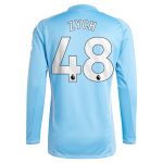 aston villa adidas goalkeeper shirt 2024-25 – long sleeve with zych 48 printing – 202153092 Collection | Official Aston Villa Kits for Fans