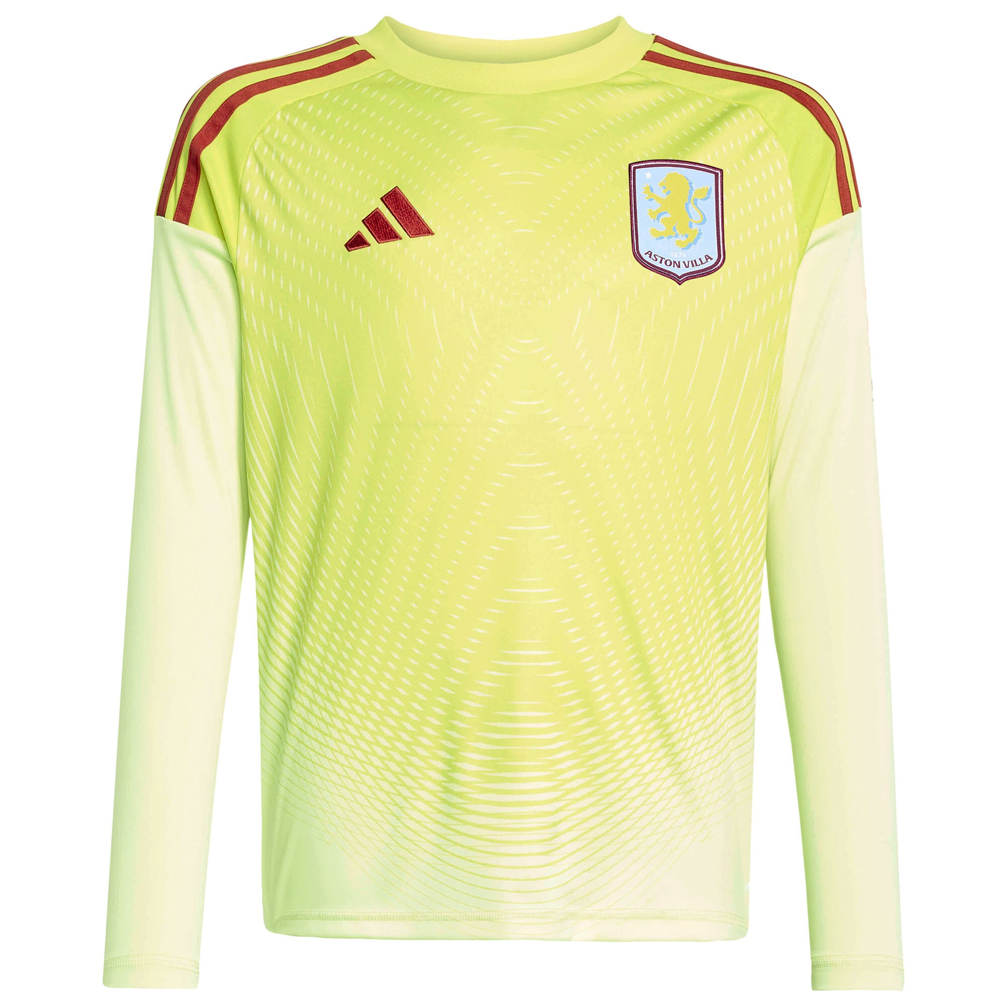 aston villa adidas goalkeeper shirt 2025-26 – long sleeve – kids Collection | Official Aston Villa Kits for Fans