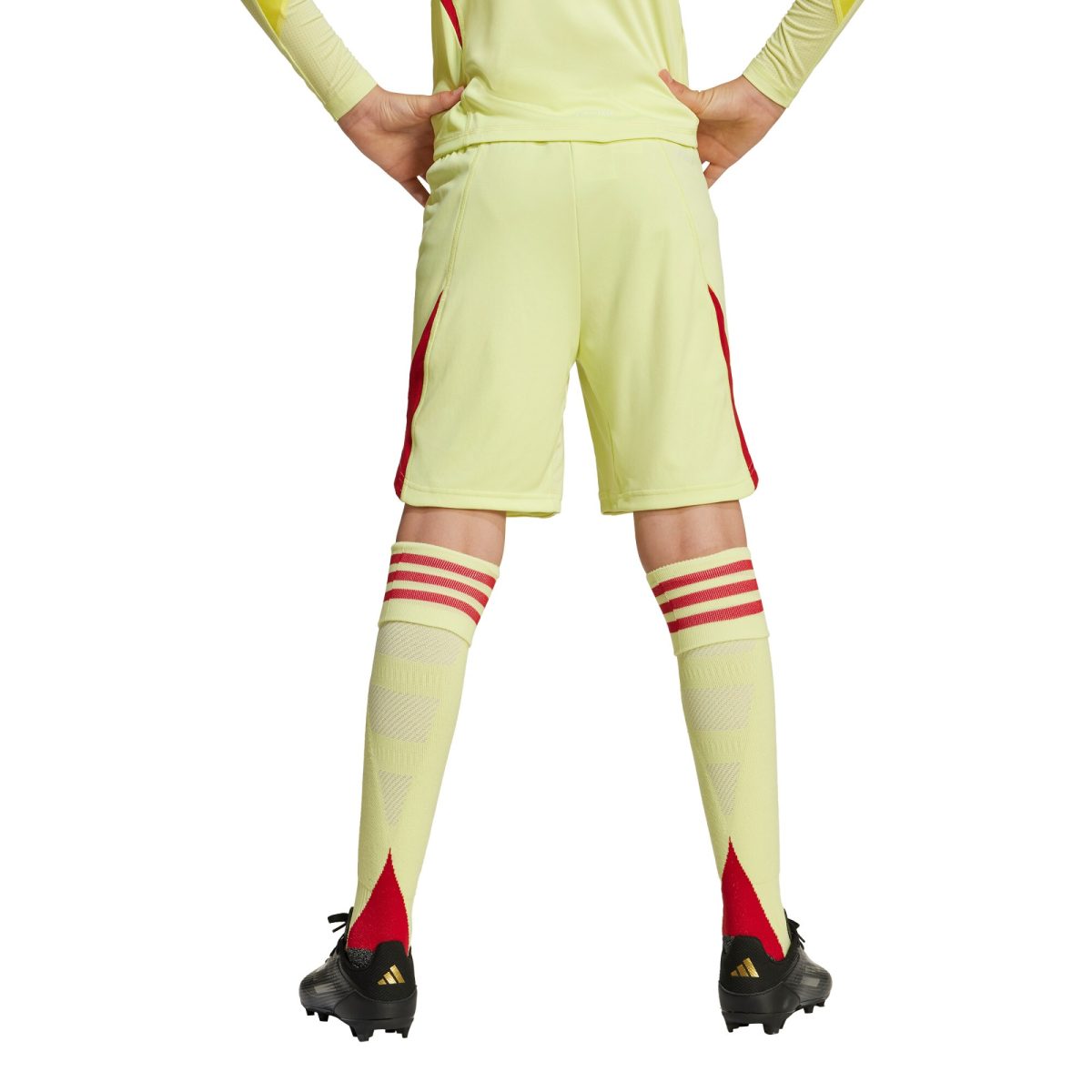 aston villa adidas goalkeeper shorts 2025-26 – kids Collection | Official Aston Villa Kits for Fans