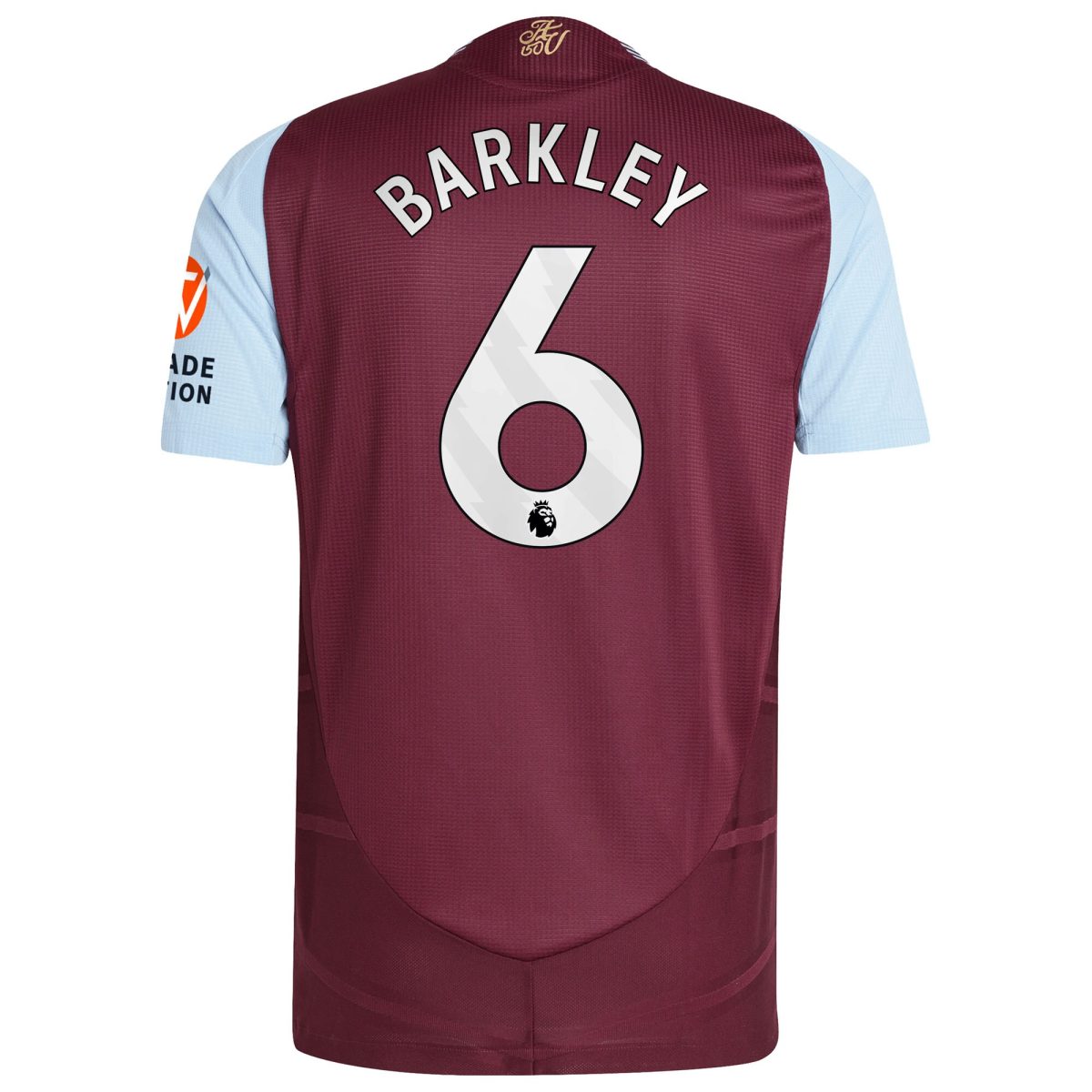 aston villa adidas home authentic shirt 2024-25 with barkley 6 printing Collection | Official Aston Villa Kits for Fans