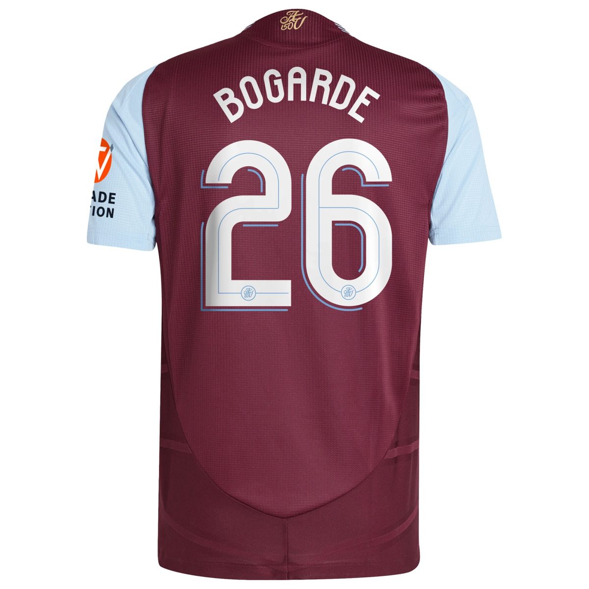 aston villa adidas home authentic shirt 2024-25 with bogarde 26 cup printing Collection | Official Aston Villa Kits for Fans