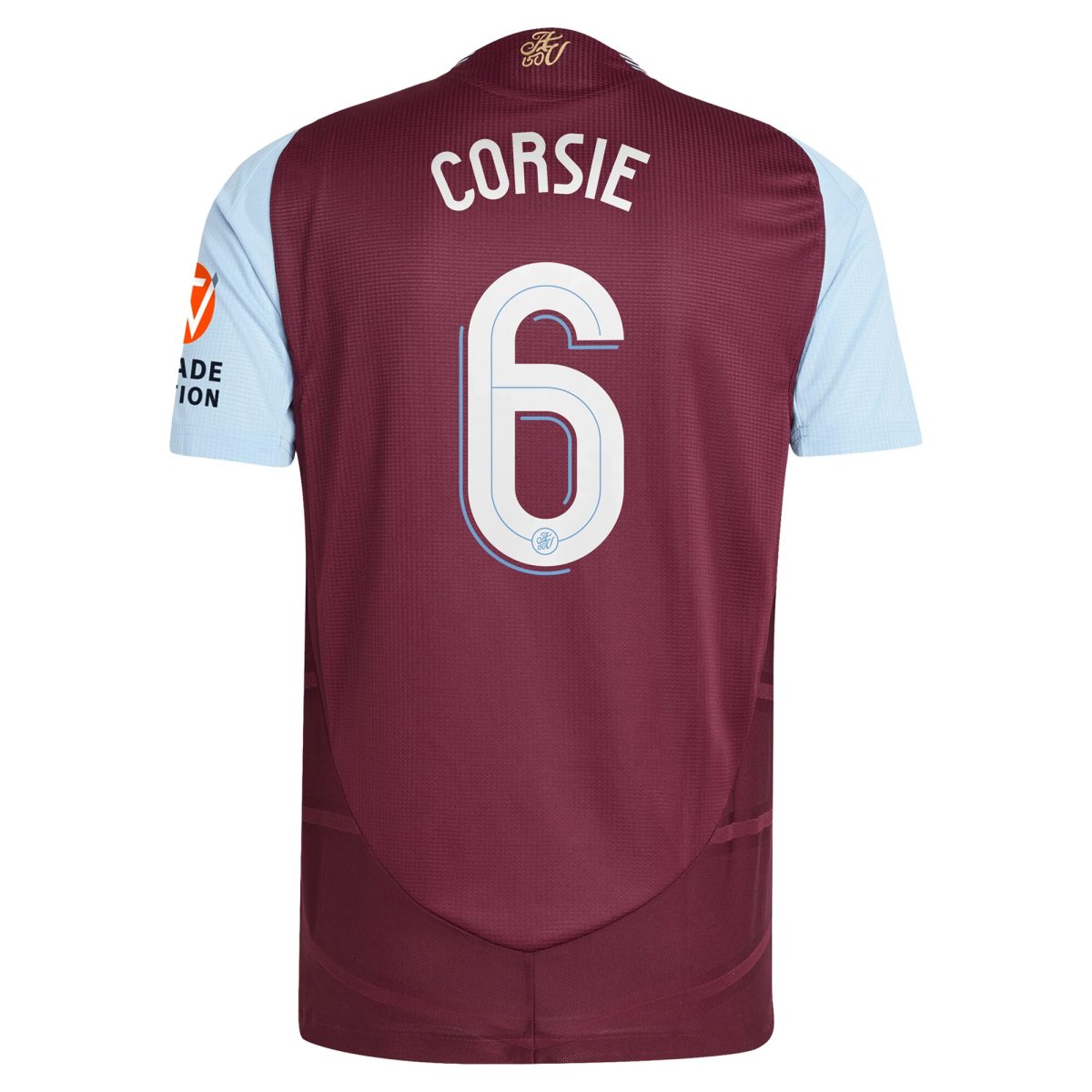 aston villa adidas home authentic shirt 2024-25 with corsie 6 cup printing Collection | Official Aston Villa Kits for Fans