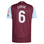 aston villa adidas home authentic shirt 2024-25 with corsie 6 cup printing Collection | Official Aston Villa Kits for Fans