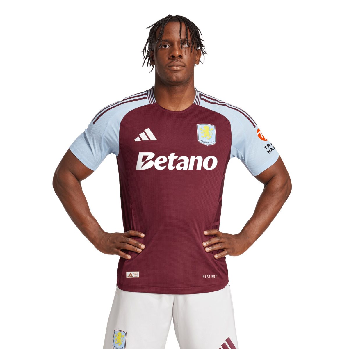 aston villa adidas home authentic shirt 2024-25 with custom printing Collection | Official Aston Villa Kits for Fans