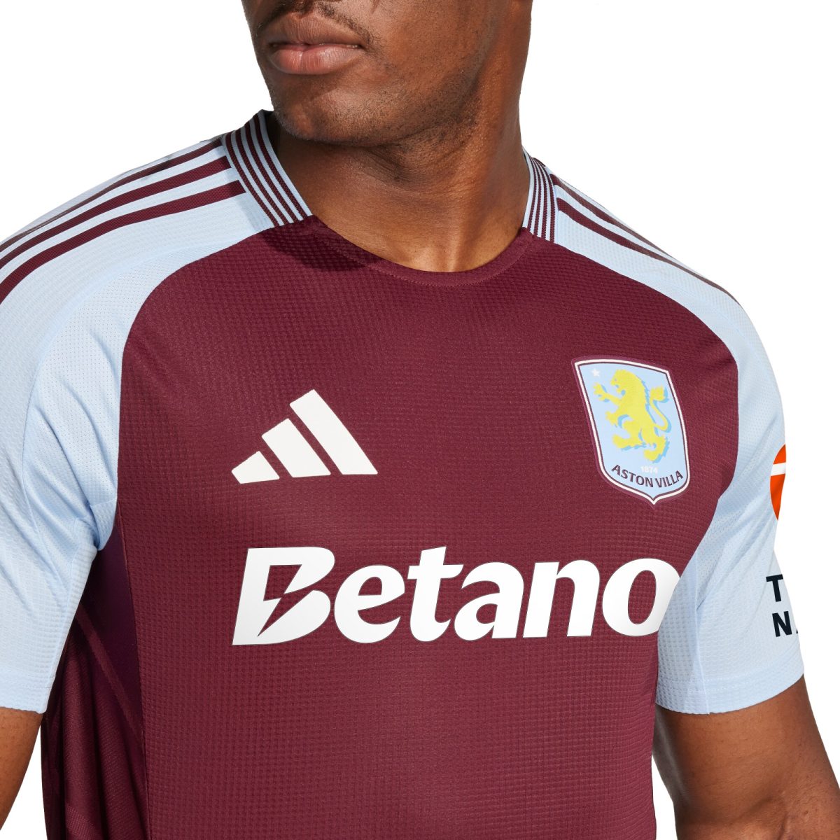 aston villa adidas home authentic shirt 2024-25 with custom printing Collection | Official Aston Villa Kits for Fans