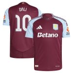 aston villa adidas home authentic shirt 2024-25 with dali 10 cup printing Collection | Official Aston Villa Kits for Fans