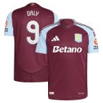 aston villa adidas home authentic shirt 2024-25 with daly 9 cup printing Collection | Official Aston Villa Kits for Fans