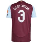 aston villa adidas home authentic shirt 2024-25 with diego carlos 3 cup printing Collection | Official Aston Villa Kits for Fans