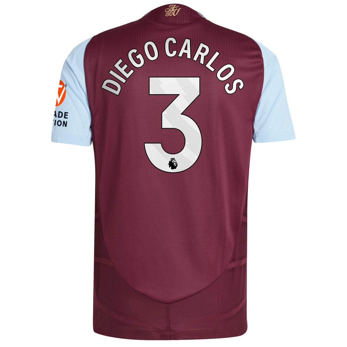 aston villa adidas home authentic shirt 2024-25 with diego carlos 3 printing Collection | Official Aston Villa Kits for Fans