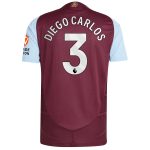 aston villa adidas home authentic shirt 2024-25 with diego carlos 3 printing Collection | Official Aston Villa Kits for Fans
