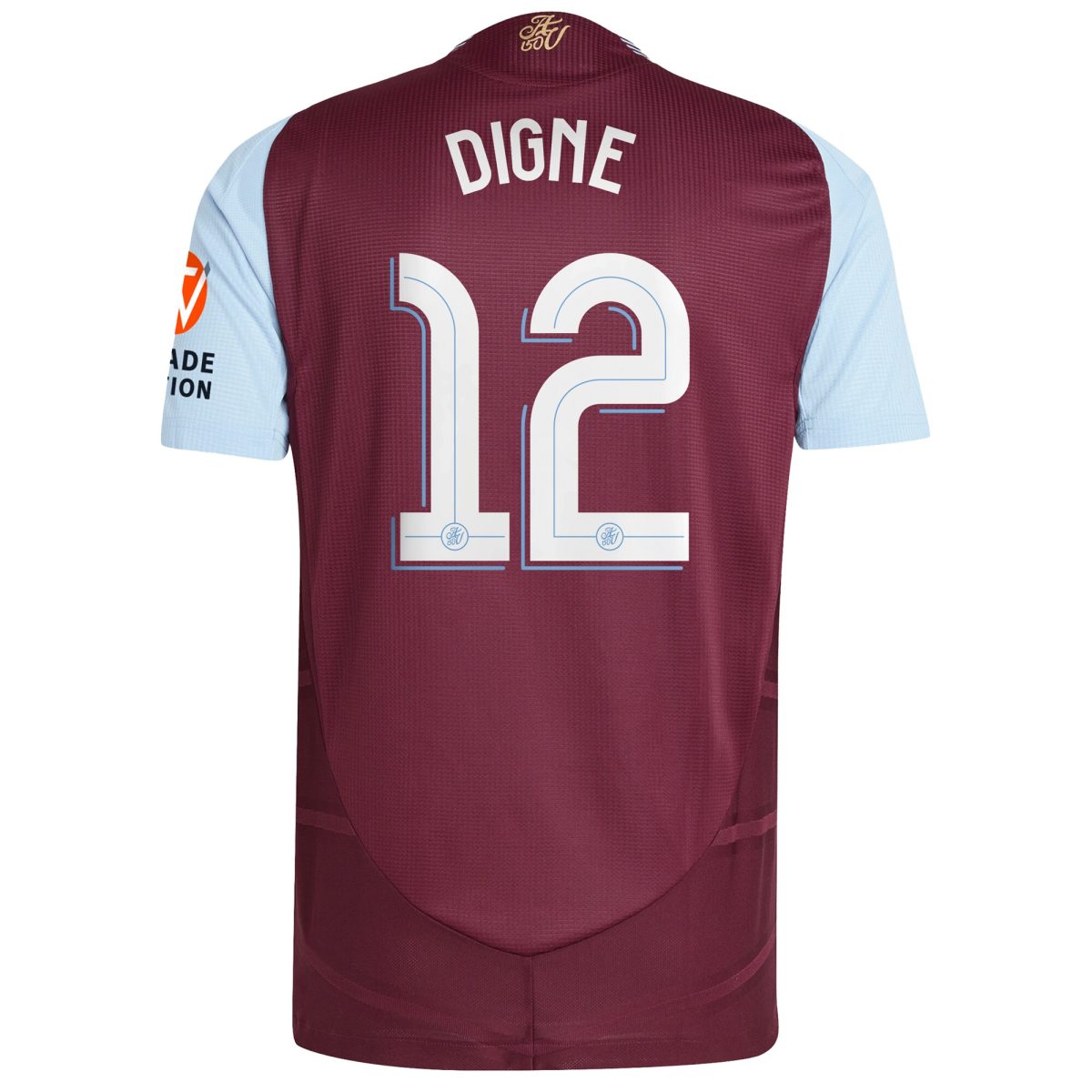 aston villa adidas home authentic shirt 2024-25 with digne 12 cup printing Collection | Official Aston Villa Kits for Fans