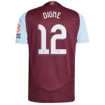 aston villa adidas home authentic shirt 2024-25 with digne 12 cup printing Collection | Official Aston Villa Kits for Fans