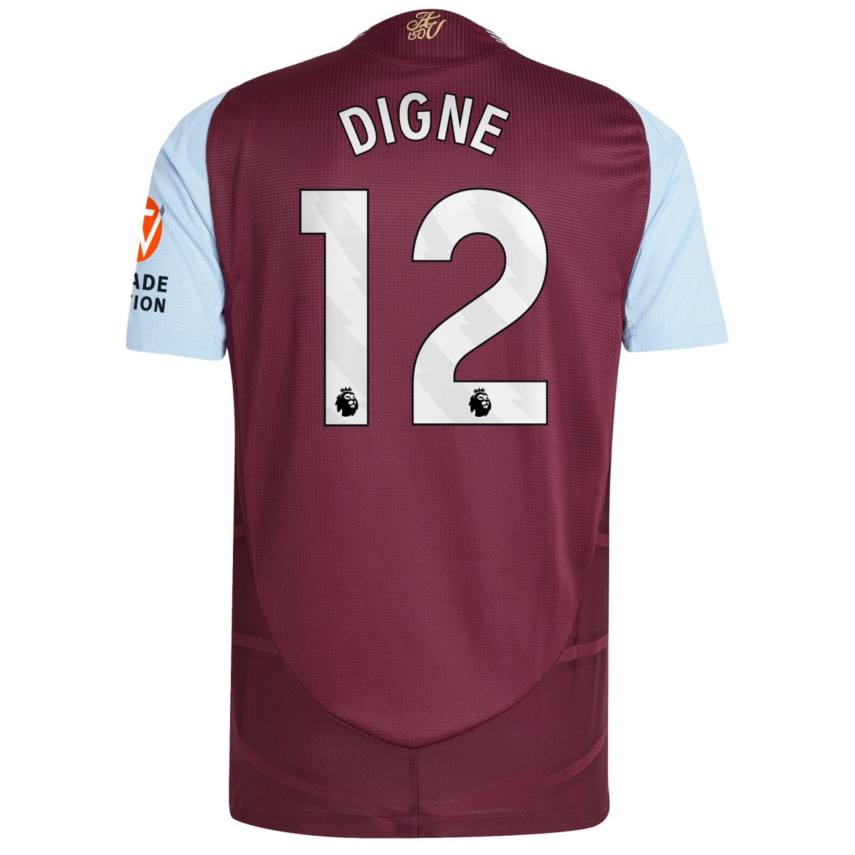 aston villa adidas home authentic shirt 2024-25 with digne 12 printing Collection | Official Aston Villa Kits for Fans