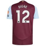 aston villa adidas home authentic shirt 2024-25 with digne 12 printing Collection | Official Aston Villa Kits for Fans