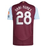 aston villa adidas home authentic shirt 2024-25 with gabi nunes 28 cup printing Collection | Official Aston Villa Kits for Fans