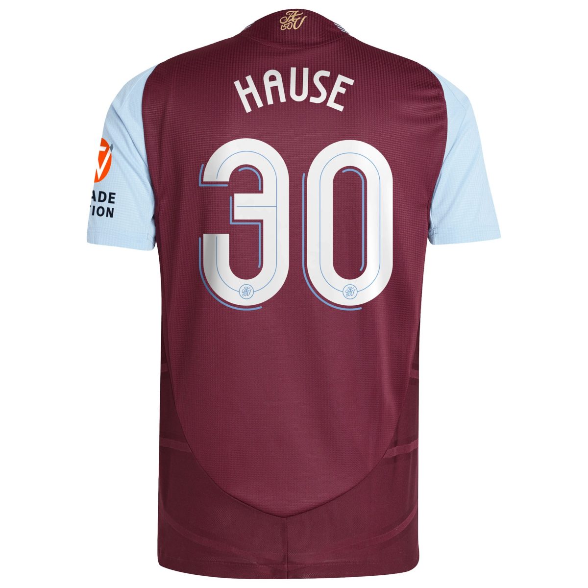 aston villa adidas home authentic shirt 2024-25 with hause 30 cup printing Collection | Official Aston Villa Kits for Fans