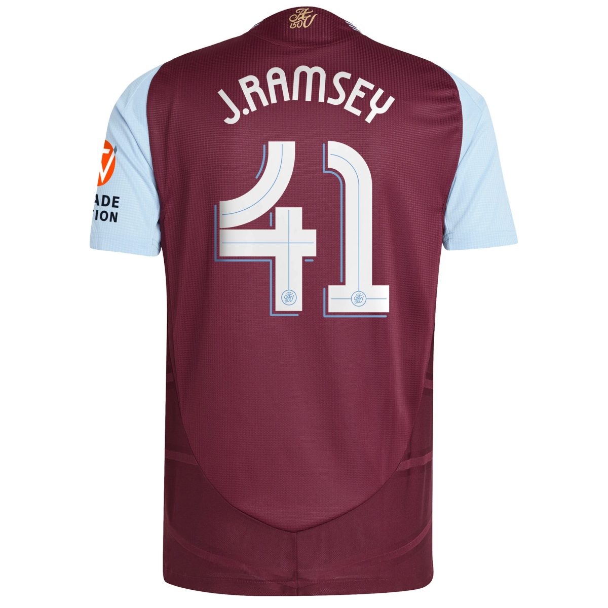 aston villa adidas home authentic shirt 2024-25 with j. ramsey 41 cup printing Collection | Official Aston Villa Kits for Fans