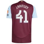aston villa adidas home authentic shirt 2024-25 with j. ramsey 41 cup printing Collection | Official Aston Villa Kits for Fans