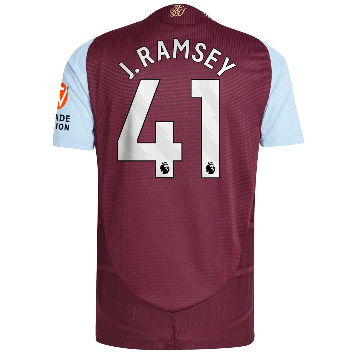 aston villa adidas home authentic shirt 2024-25 with j. ramsey 41 printing Collection | Official Aston Villa Kits for Fans