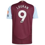aston villa adidas home authentic shirt 2024-25 with j.duran 9 printing Collection | Official Aston Villa Kits for Fans