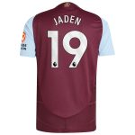 aston villa adidas home authentic shirt 2024-25 with jaden 19 printing Collection | Official Aston Villa Kits for Fans