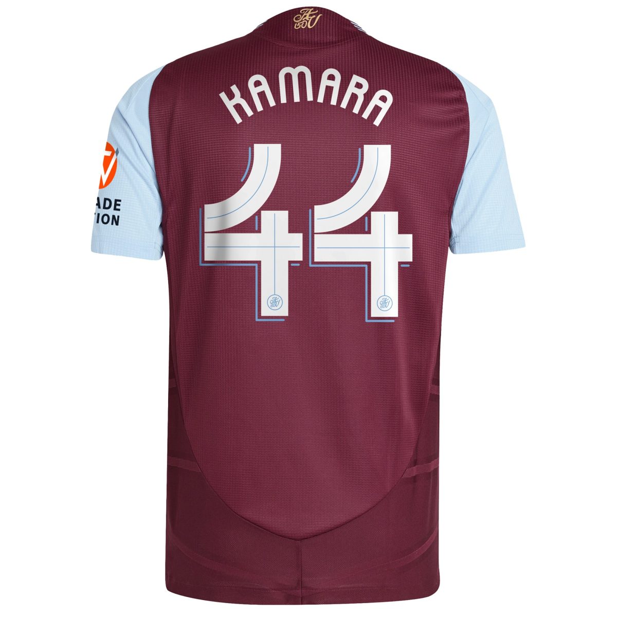 aston villa adidas home authentic shirt 2024-25 with kamara 44 cup printing Collection | Official Aston Villa Kits for Fans
