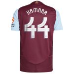 aston villa adidas home authentic shirt 2024-25 with kamara 44 cup printing Collection | Official Aston Villa Kits for Fans