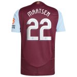 aston villa adidas home authentic shirt 2024-25 with maatsen 22 cup printing Collection | Official Aston Villa Kits for Fans