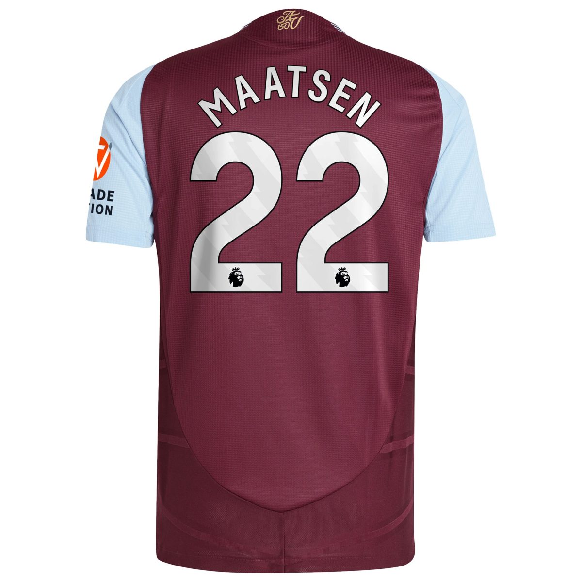aston villa adidas home authentic shirt 2024-25 with maatsen 22 printing Collection | Official Aston Villa Kits for Fans