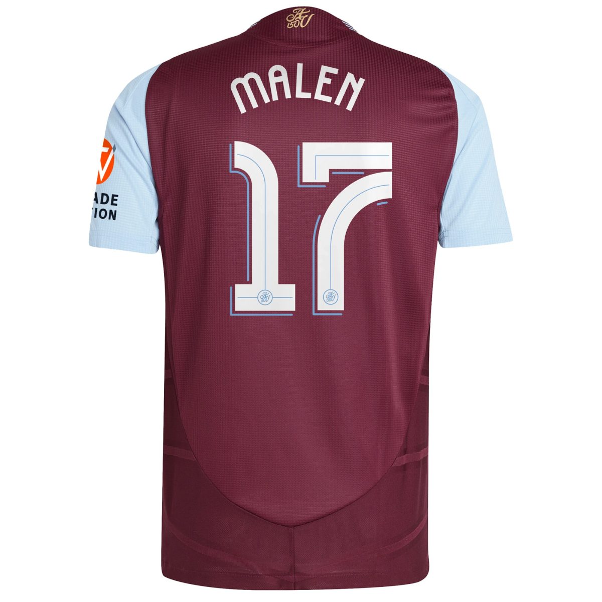 aston villa adidas home authentic shirt 2024-25 with malen 17 cup printing Collection | Official Aston Villa Kits for Fans