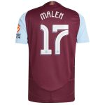 aston villa adidas home authentic shirt 2024-25 with malen 17 cup printing Collection | Official Aston Villa Kits for Fans