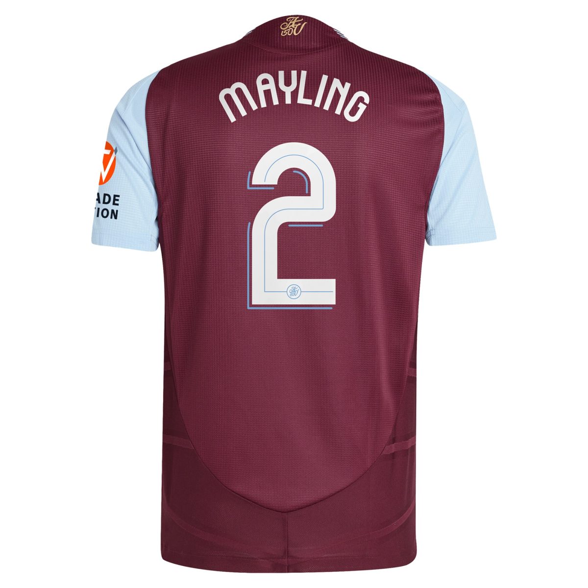 aston villa adidas home authentic shirt 2024-25 with mayling 2 cup printing Collection | Official Aston Villa Kits for Fans